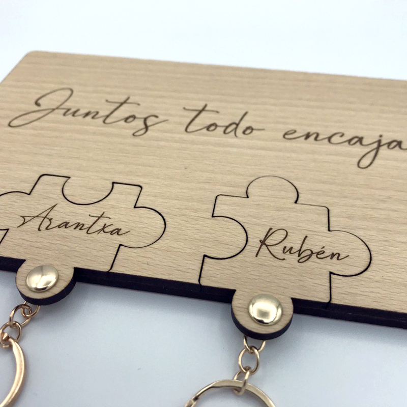 Porta Llaves Puzzle