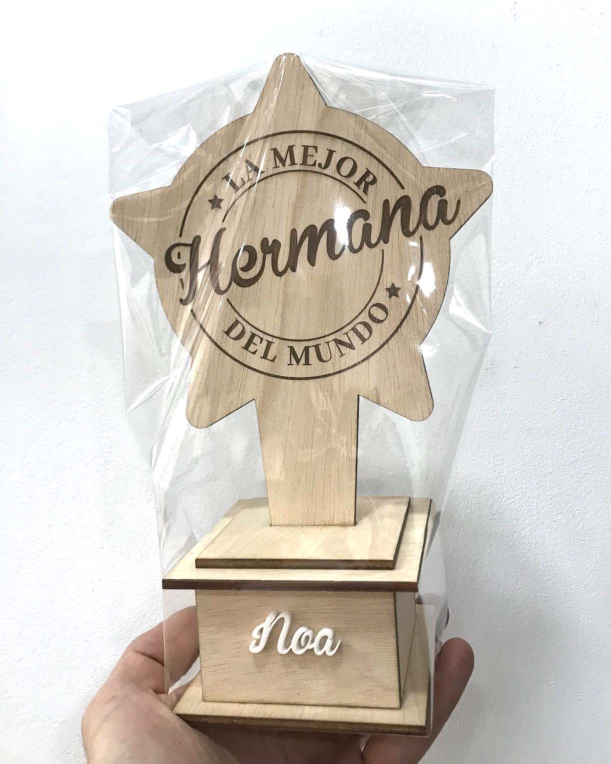 Trofeo Personalizado «El Mejor del Mundo»