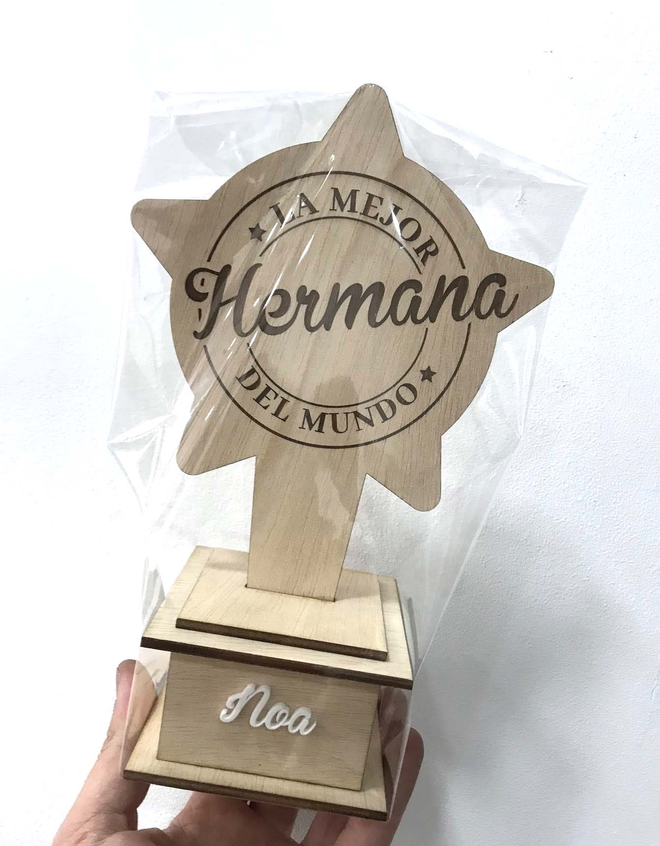 Trofeo Personalizado «El Mejor del Mundo»