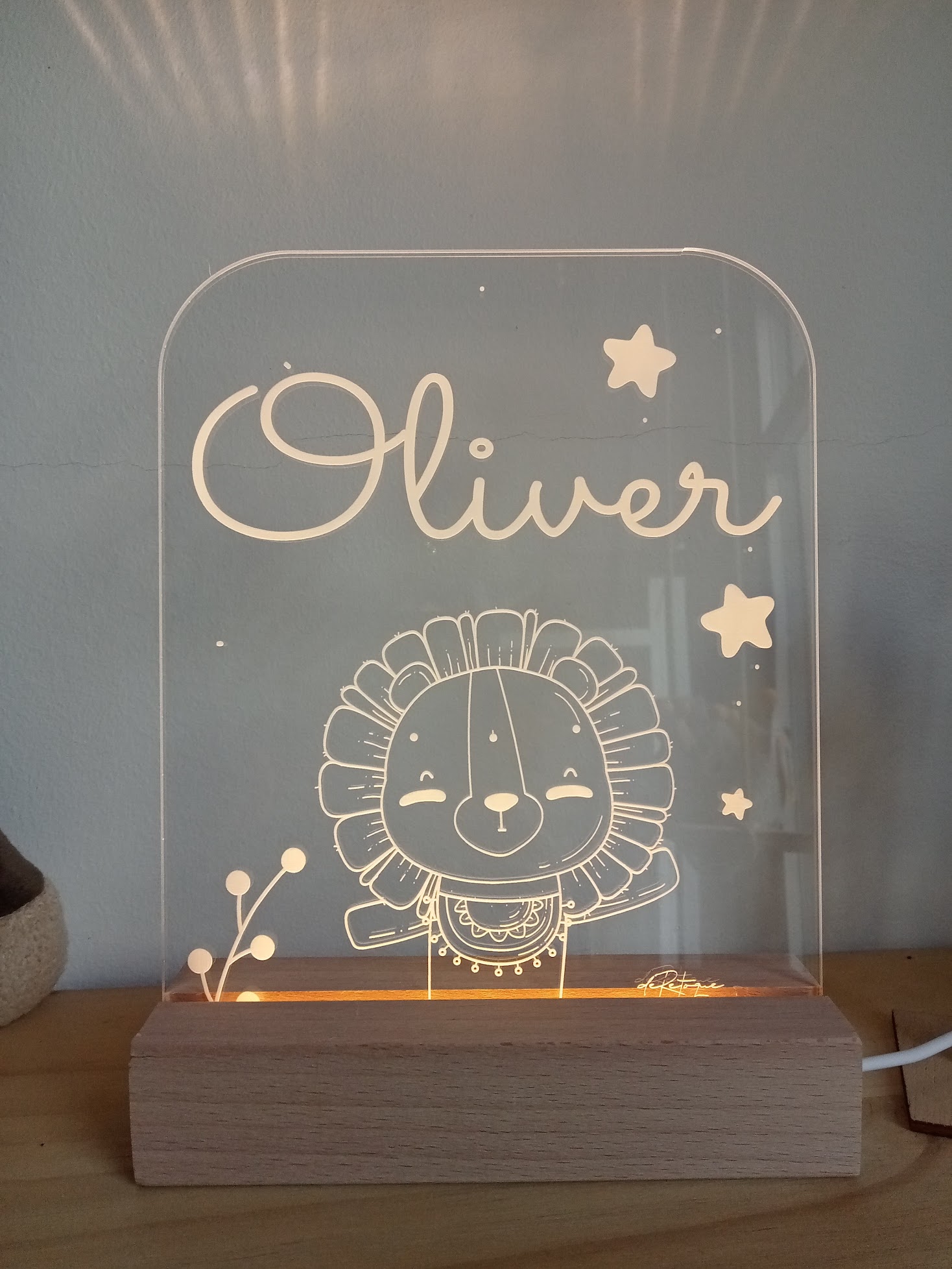 LÁMPARA PERSONALIZADA