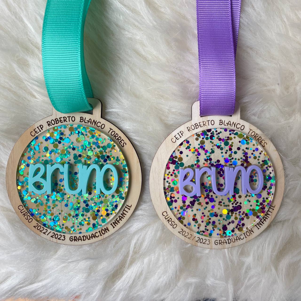 Medalla Glitter - Imagen 3